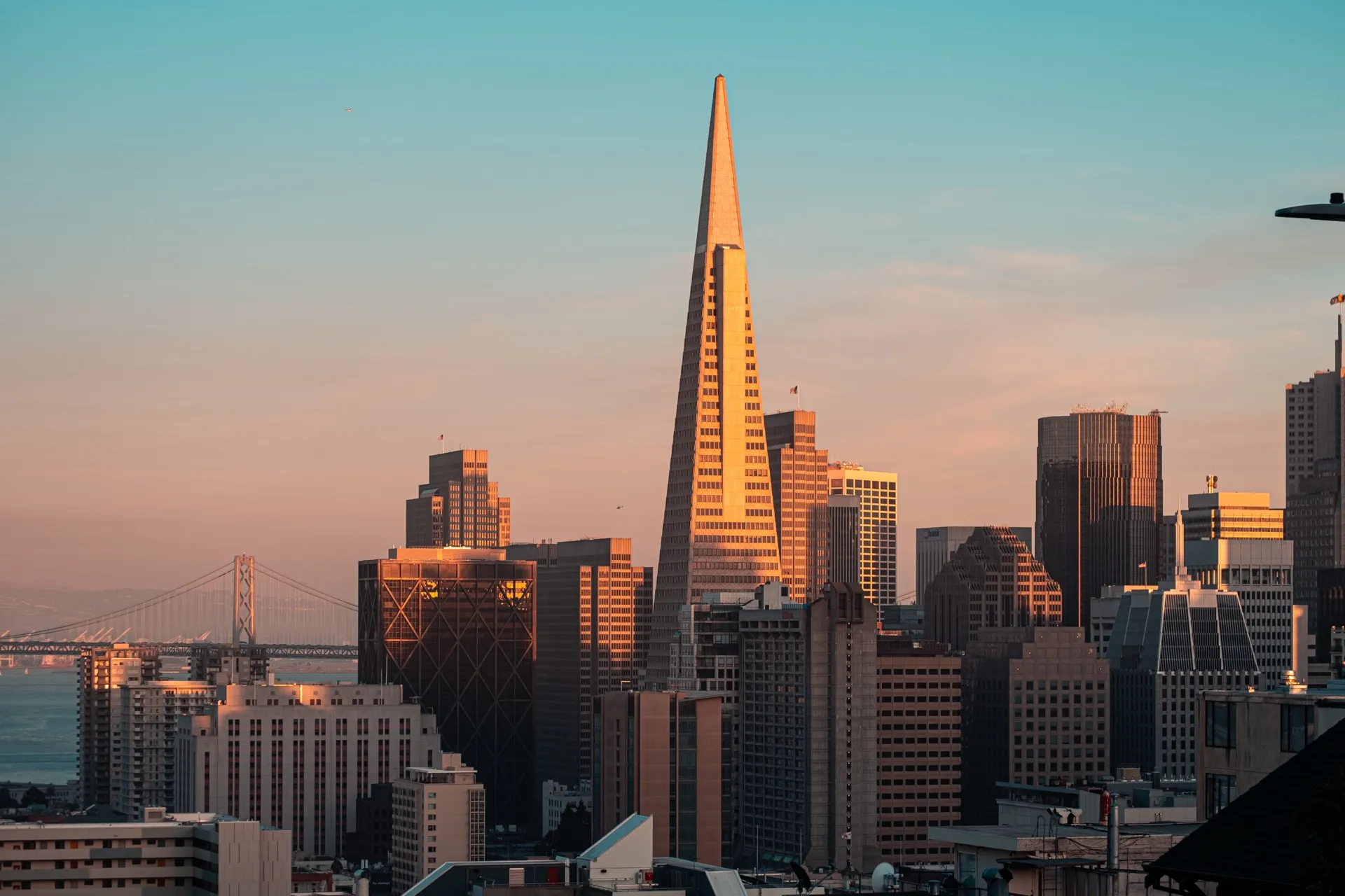 San Francisco skyline with blue sky, the host city for RSAC 2026