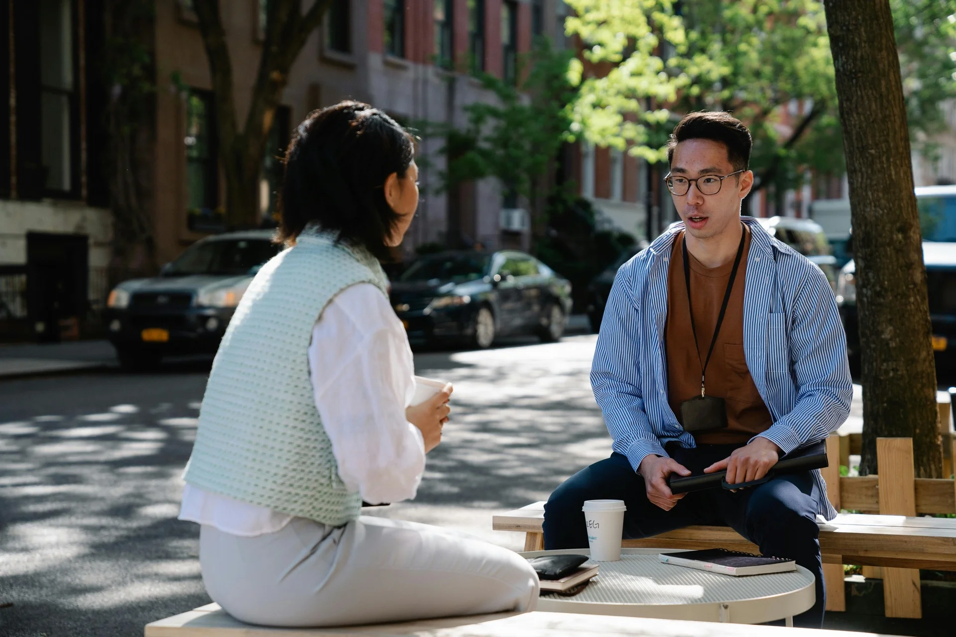 Vibrant coworking space in Brooklyn with collaborative areas