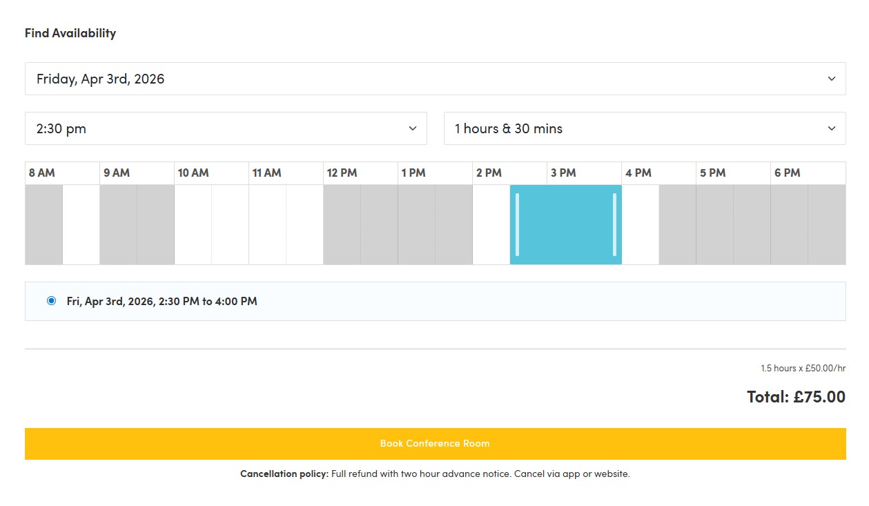 Testing the OfficeRnD integration in the Croissant partner portal