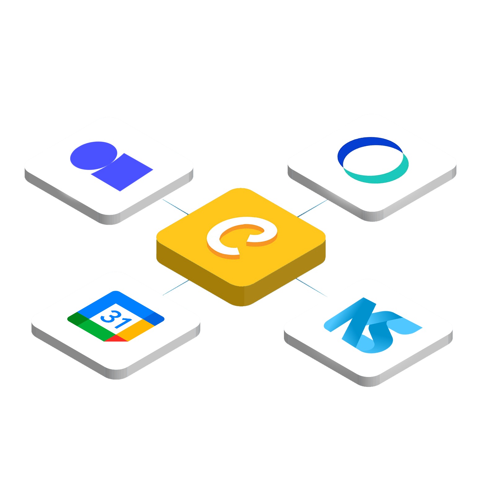 Connected workspaces — Croissant integrates with KISI, Salto KS, OfficeRnD, and Google Calendar