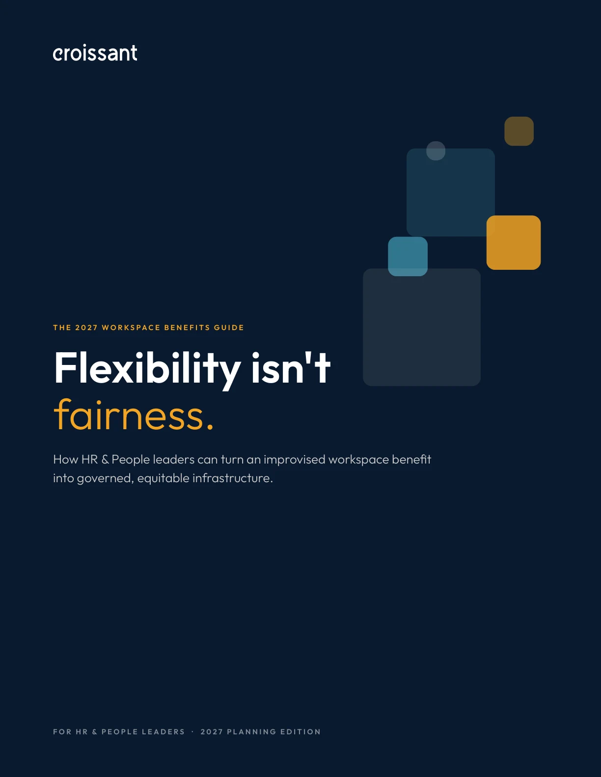 Cover of The 2027 Workspace Benefits Guide
